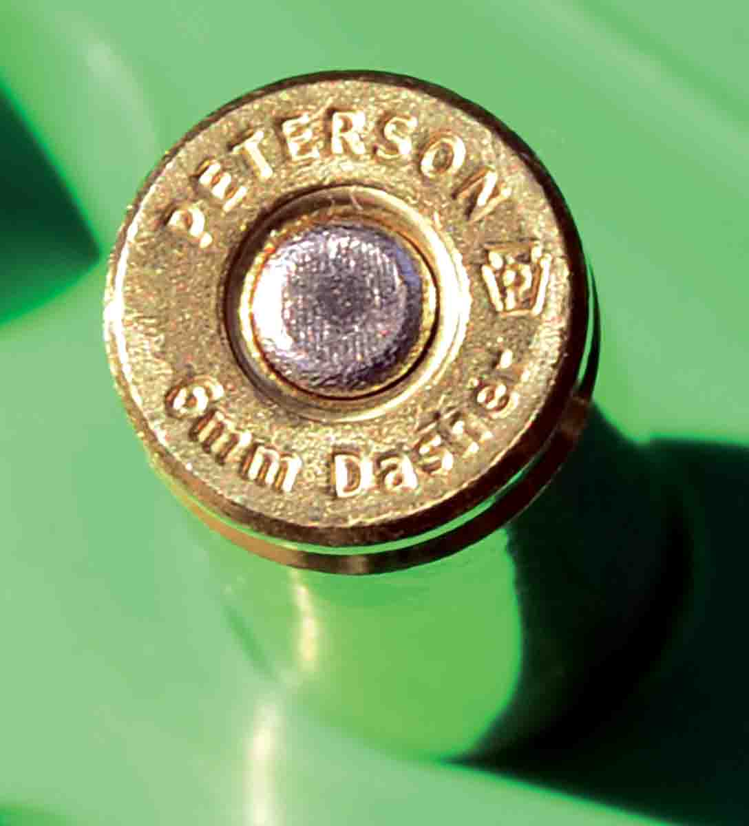 Fully-formed 6mm Dasher cases made by Peterson Cartridge are of excellent quality and last for many firings.